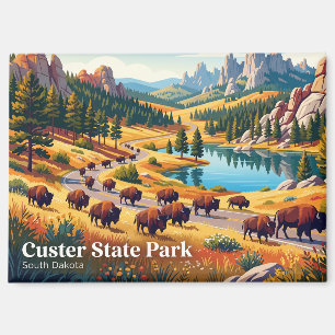 Custer State Park USA Magnet