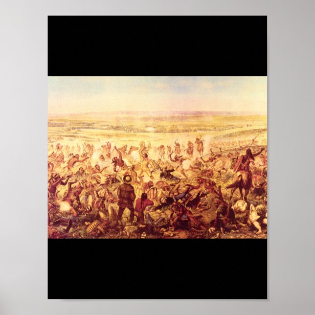 Custer's Last Fight', Unknown_Art of America Poster (Front)