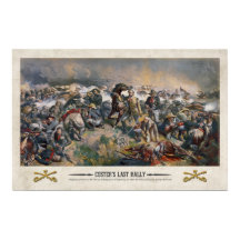 Custer's Last Rally Poster