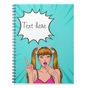 custimozed anime cartoon notebook