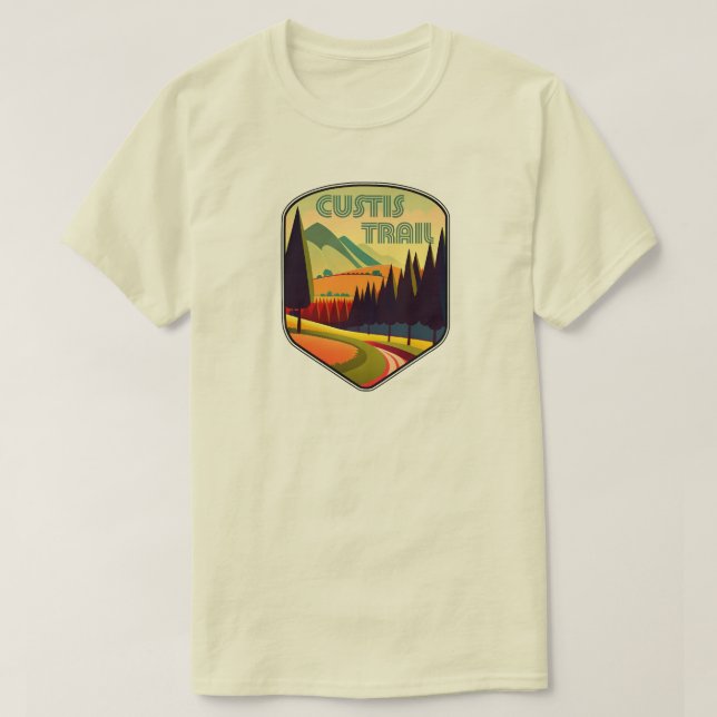 Custis Trail Virginia Colors T-Shirt (Design Front)