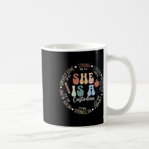 Custodian God Says Bible Verse Christian Back To S Coffee Mug