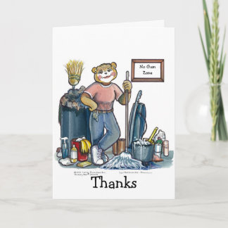 Custodian Greeting Card