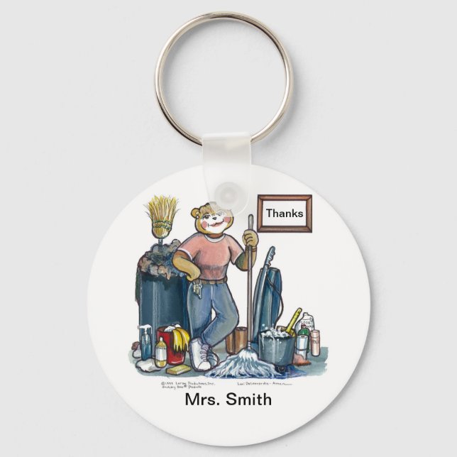 Custodian Keychain (Front)