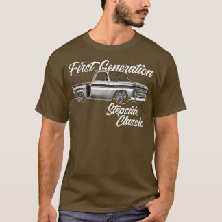 Custom 10 Classic C10 Truck First Generation  T-Shirt