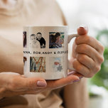 Custom 12 Photos Collage For Grandma Custom Text Coffee Mug<br><div class="desc">Custom Instagram Photos 12 Photos Collage For Grandma Custom Text Coffee Mug</div>