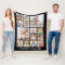 Custom 14 Photo Collage Personalized Black
