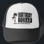 Custom 15th 20th 30th 4Oth 50th 60 Birthday Squad Trucker Hat<br><div class="desc">Custom 15th 20th 30th 4Oth 50th 60 Birthday Squad Trucker Hat</div>
