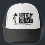 Custom 15th 20th 30th 4Oth 50th 60 Birthday Squad Trucker Hat<br><div class="desc">Custom 15th 20th 30th 4Oth 50th 60 Birthday Squad Trucker Hat</div>