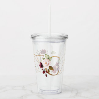 Custom 16oz, Clear Acrylic Tumbler