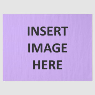 Custom 17 x 23 inch Tissue Paper Template