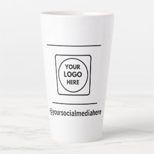 Custom 17oz Tall Latte Logo No Min Order mug