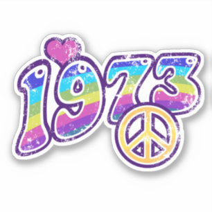 Custom 1973 Pro Roe Sticker- Beauty Hippy design