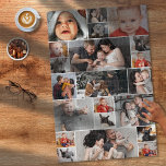Custom 1,014 Piece 21-Photo Collage Difficult Jigsaw Puzzle<br><div class="desc">Custom multi-photo collage puzzles offer a unique and personal way to turn cherished memories and special milestones into a fun and interactive experience. This personalised jigsaw puzzle features a clean and modern grid layout with 21 customisable photo slots, allowing you to showcase your favourite images in a beautifully organised design....</div>