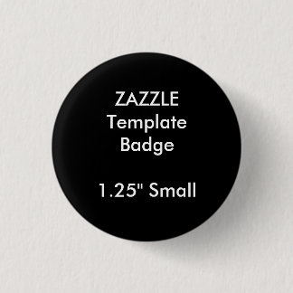 Custom 1.25" Small Round Badge Blank Template
