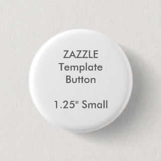 Custom 1.25" Small Round Button Blank Template
