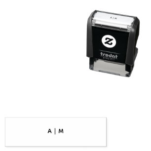 Custom 1.4" x 0.4" Stamp