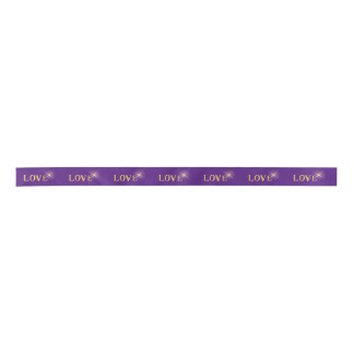 Custom 1.5" Wide Satin Ribbon, 2 Yard Spool Satin  Ribbon
