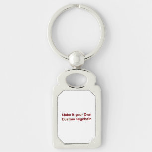 Custom 1.8"l x 1.1"w key ring