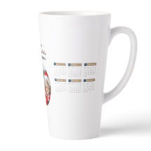 Custom 2025 Calendar Coffee Mug