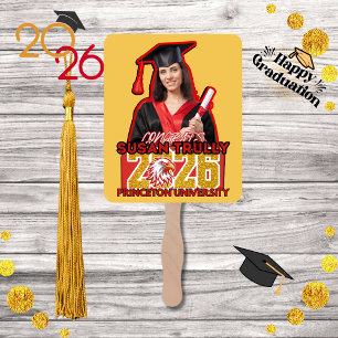 Custom 2025 Grad Fan for High School & College 