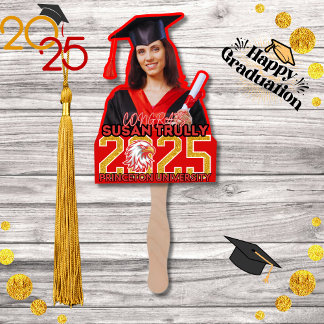 Custom 2025 Grad Fan for High School & College