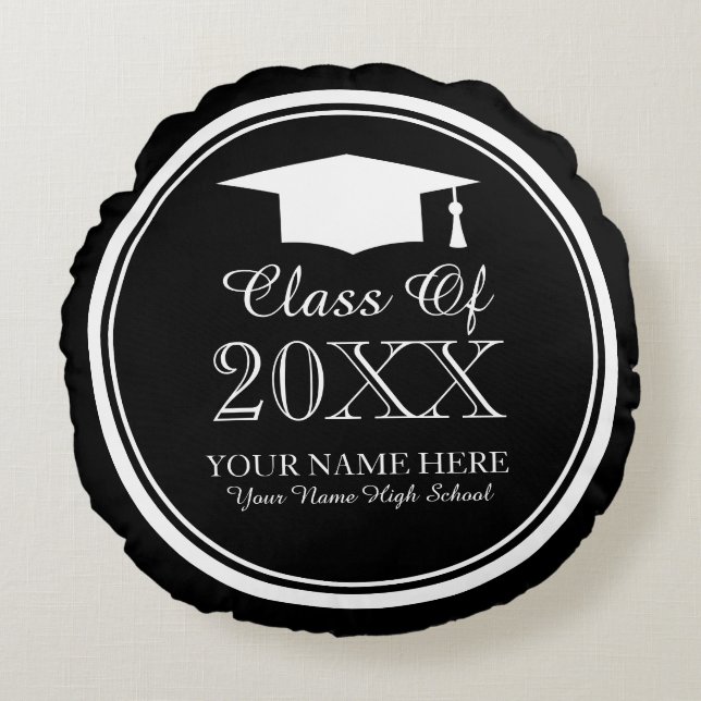 Custom 2025 Graduation party favour pillow for gra (Front)
