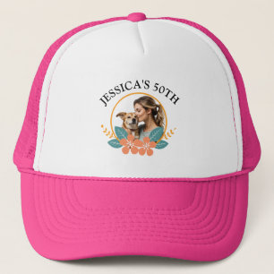 Custom 20th 30th 40th 50th 60th 70 Birthday Squad  Trucker Hat