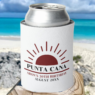 Custom 20th 30th 40th Birthday Squad Trip Cruise Can Cooler