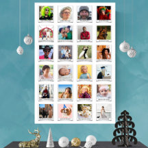 Custom 24 Photo Collage Retro Instant Film & Notes