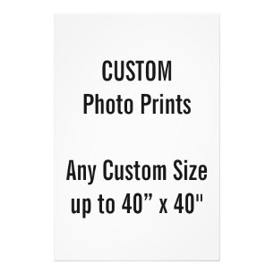 Custom 24" x 36" Photo Print US Frame Size