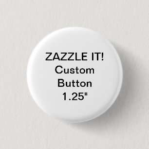 Custom 2.25" Button Badge Pin Blank Template