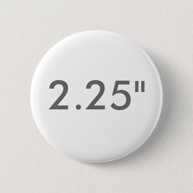 Custom 2.25" Standard Round Badge Blank Template (Front)