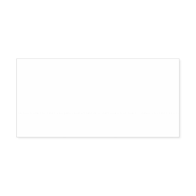 Custom 2.9" x 1.4" Stamp (Design)