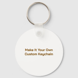 Custom 2" key ring