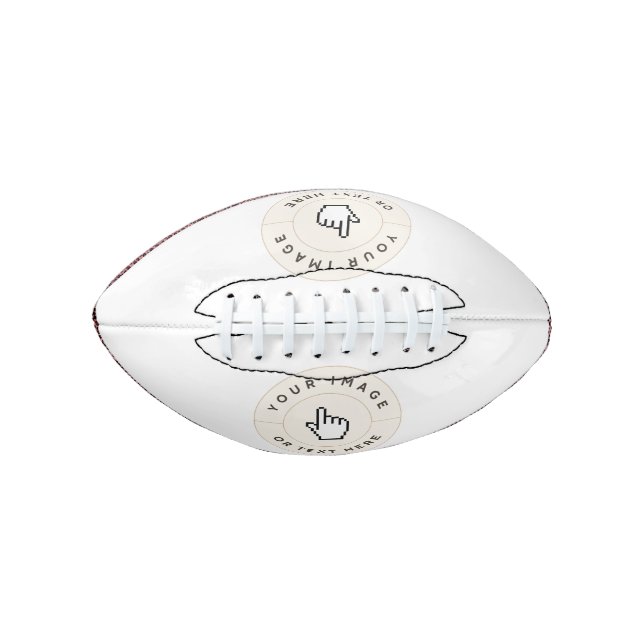 Custom 2 Panel Mini Football (Front)