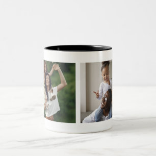 Custom 2 Photo Collage Mug