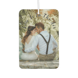 Custom 2 Photo Couple Car Air Freshener