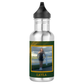 Custom 2 Photos 532 Ml Water Bottle