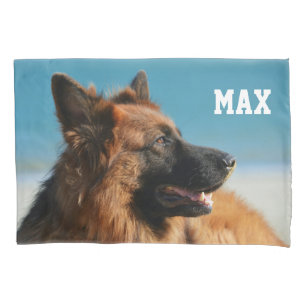 Custom 2 Photos and Name Family Member Pillowcase