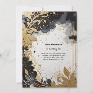 Custom 30th Birthday Invitation
