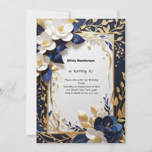 Custom 30th Birthday Invitation