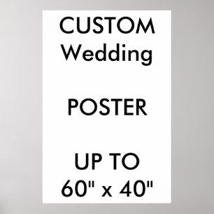 Custom 32" x 48" Poster THICK Portrait