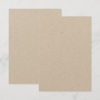 Custom 3.5" x 5" Kraft | Eco-Friendly Matte
