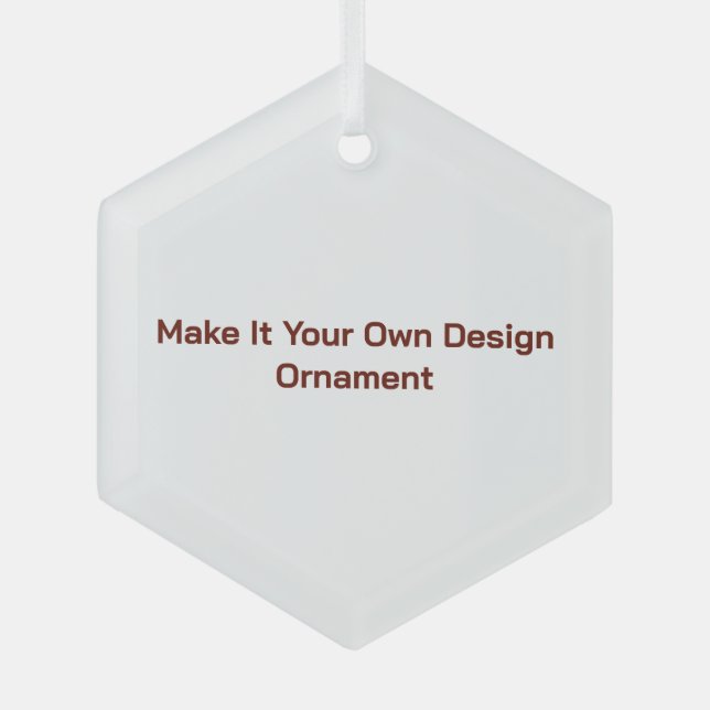 Custom 3” glass tree decoration (Front)