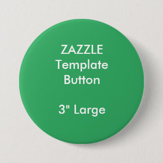 Custom 3" Large Round Button Pin Blank Template