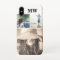 Custom 3 photo monogrammed initials
