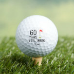 Custom 40th 50th 60th 70th 80th Birthday Favours Golf Balls<br><div class="desc">Custom 40th 50th 60th 70th 80th Birthday Favours Golf Balls</div>