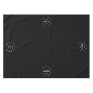 Custom 4 Circle Logo Company Business Restaurant Tablecloth