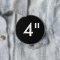 Custom 4" Inch Huge Round Button Blank Template